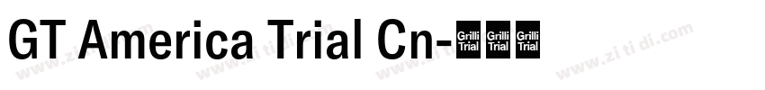 GT America Trial Cn字体转换 GT America Trial Cn字体转换